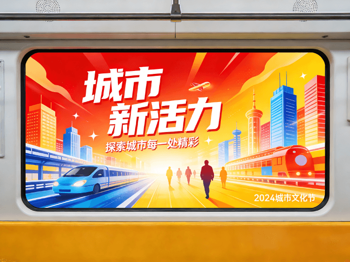 地铁广告